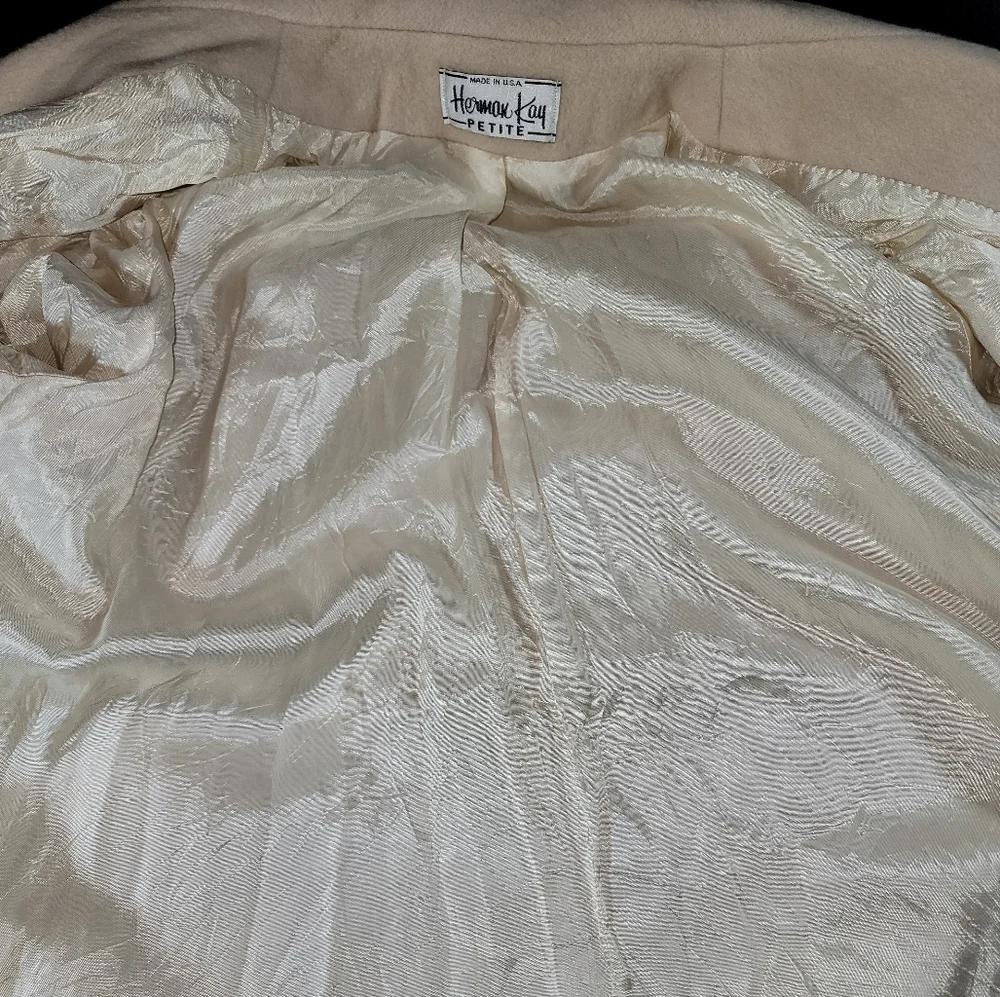 Vintage‎ - Herman Kay Petite Wool Peacoat - Size Large